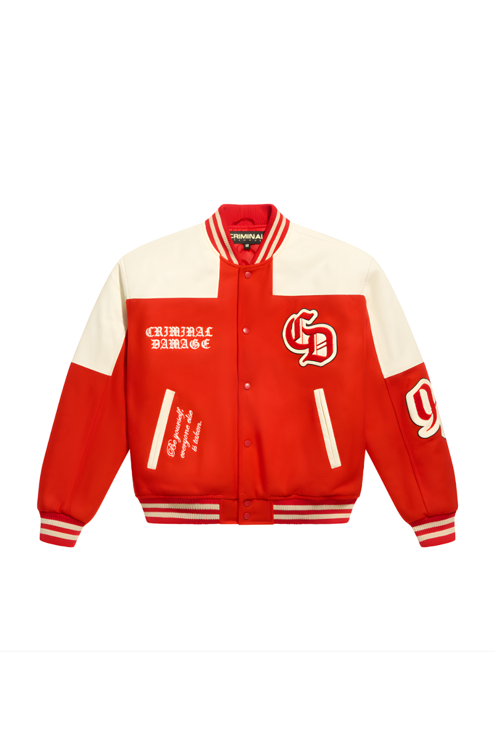 LETTERMAN JACKET – Criminal Damage Store