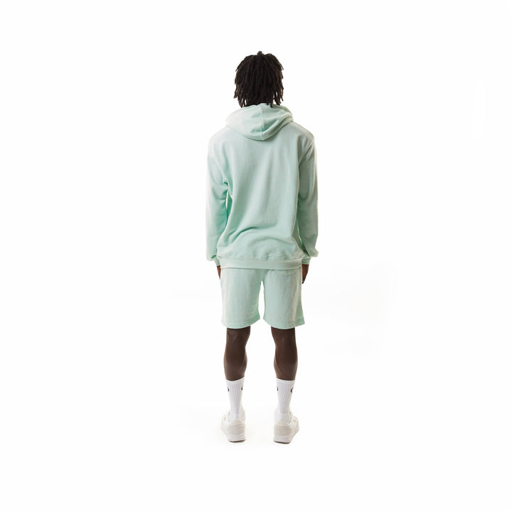 Criminal Damage Store PIQUE KNITTED HOODIE - MINT