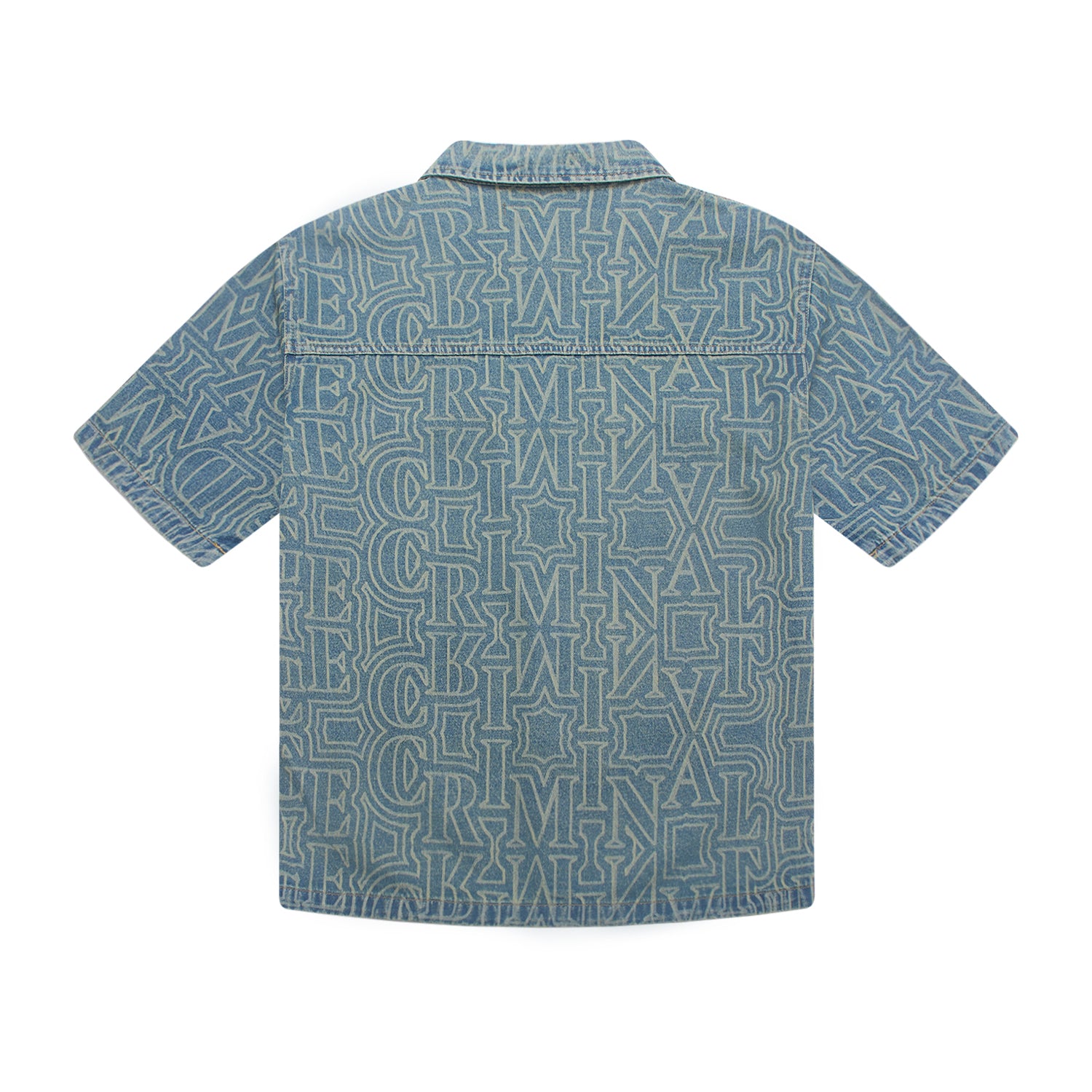 BERKELEY MONOGRAM DENIM  SHIRT