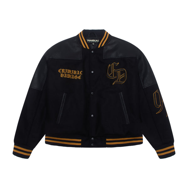 LOGO MANIA VARSITY JACKET