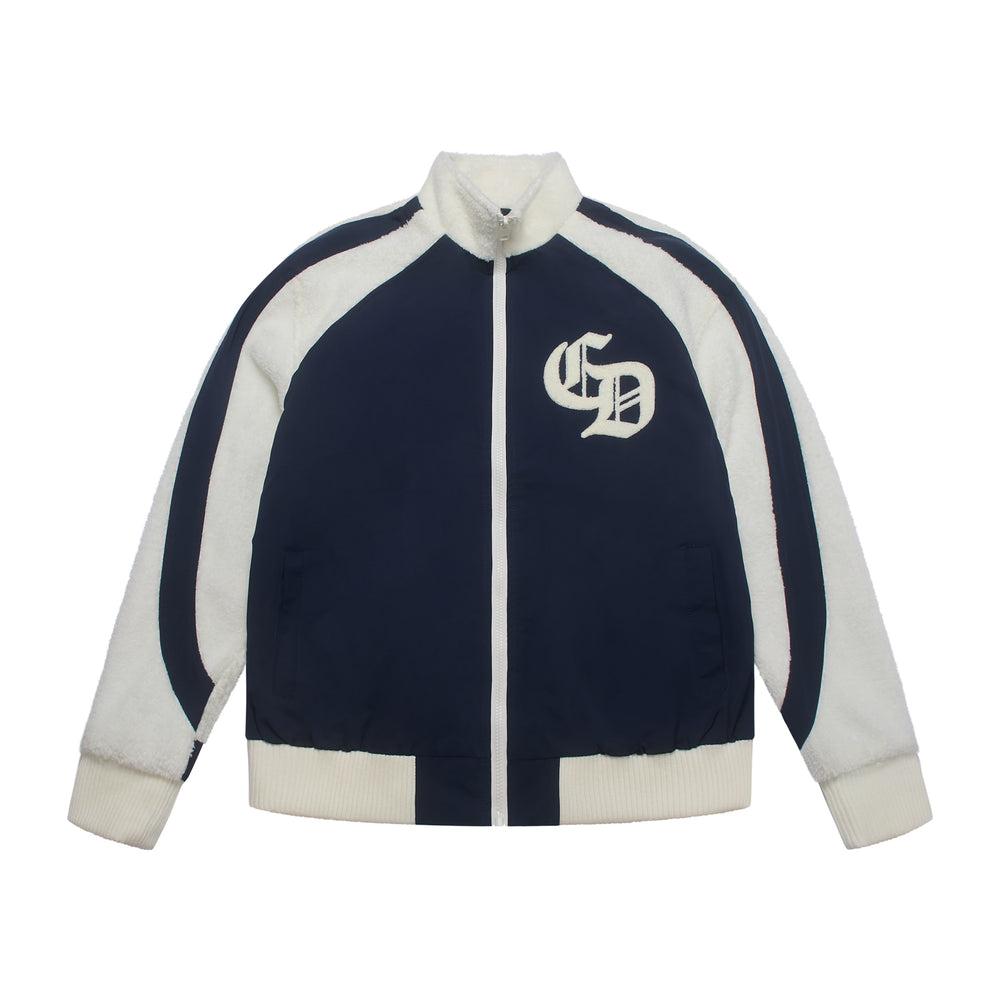 Criminal Damage Vintage Style Zip Through Jacket Featuring Nylon