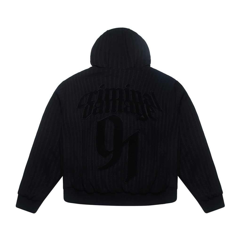 STANFORD KNITTED HOODIE