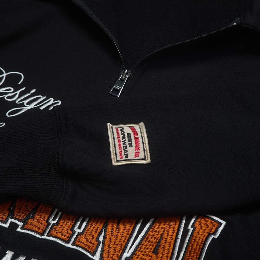 TWO LIVES HALF ZIP SWEATSHIRT