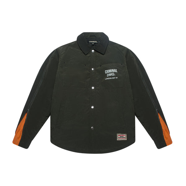 PADDED NYLON SHIRT