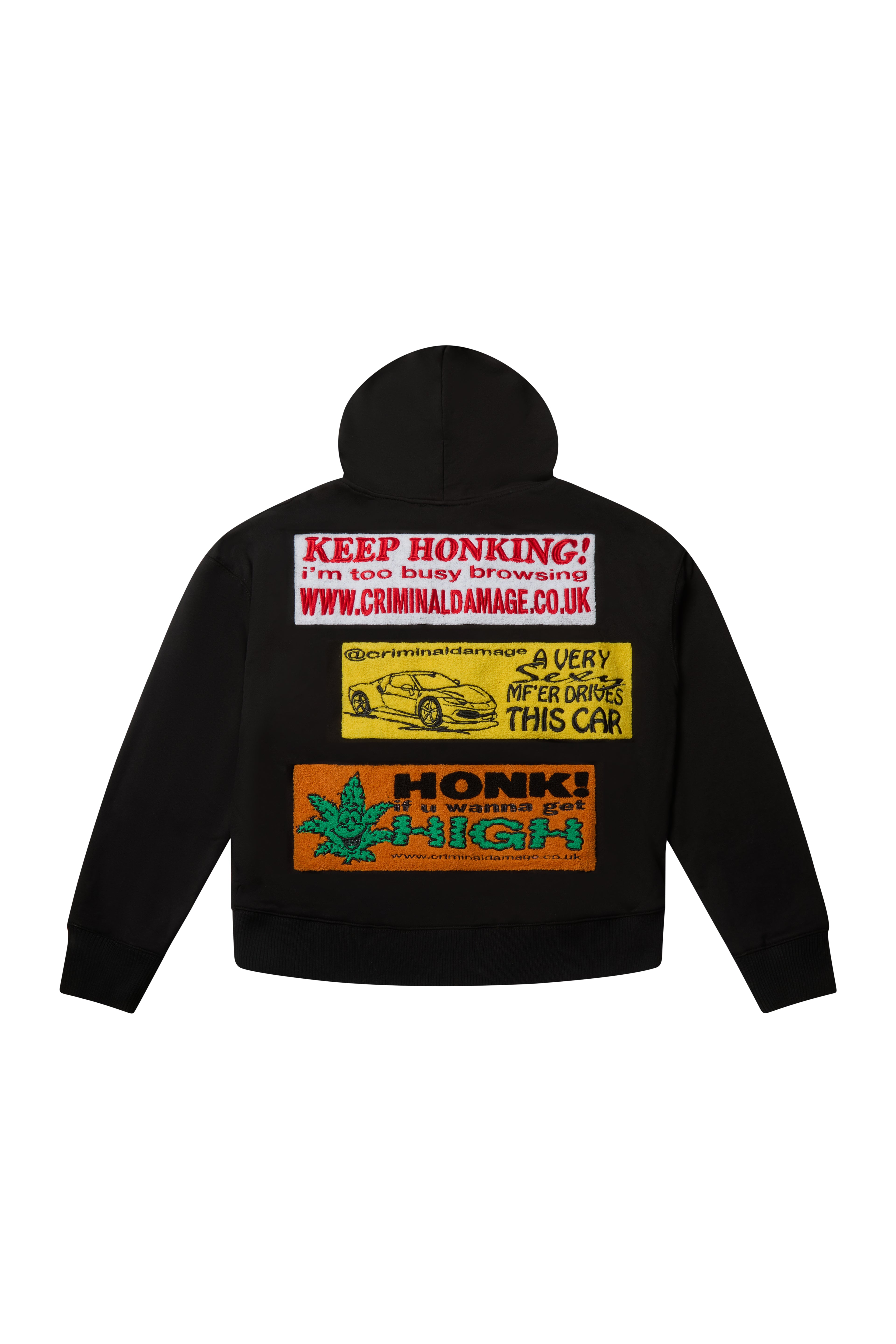 HONK CHENILE HOOD