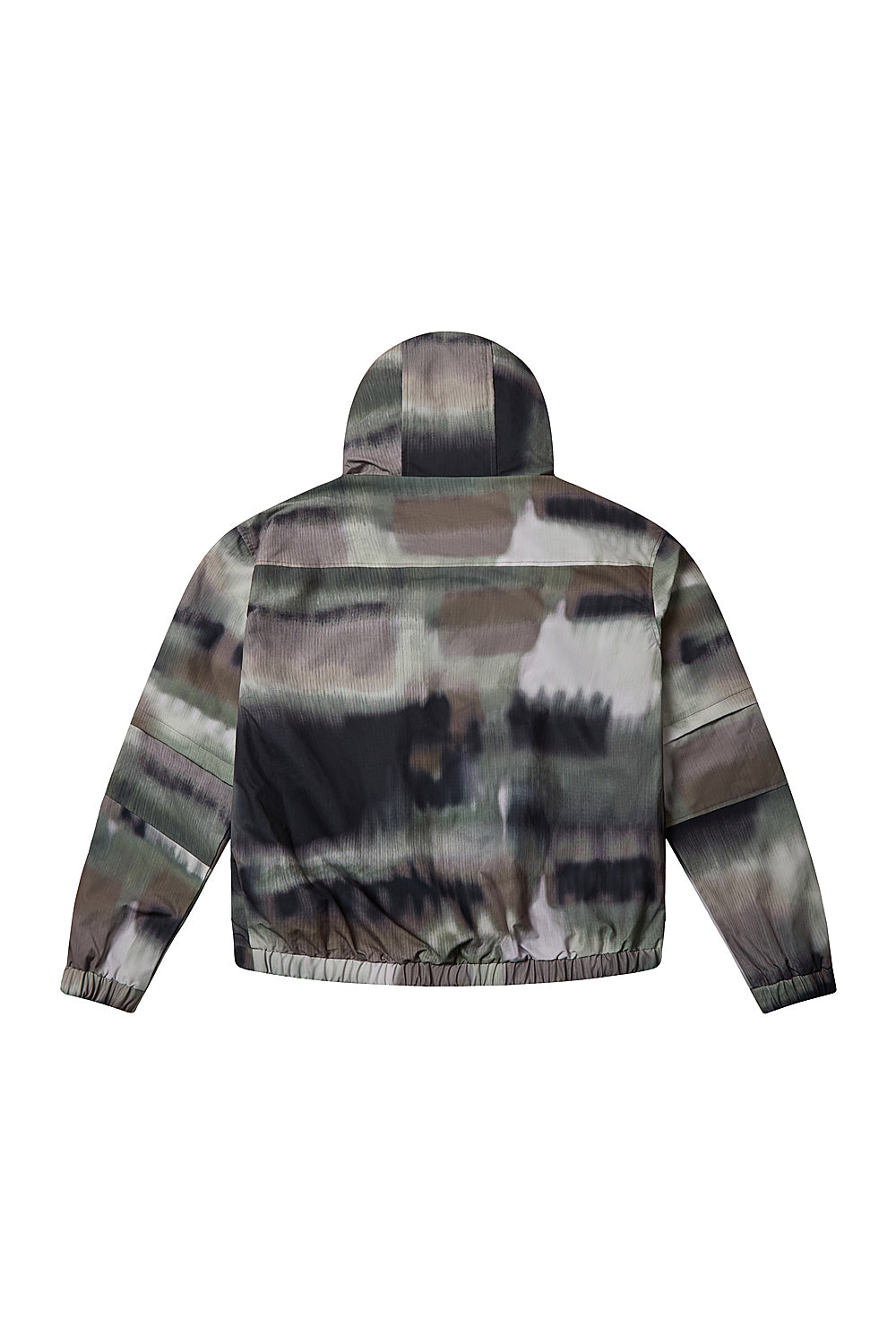 BLURRED CAMO WIND BREAKER