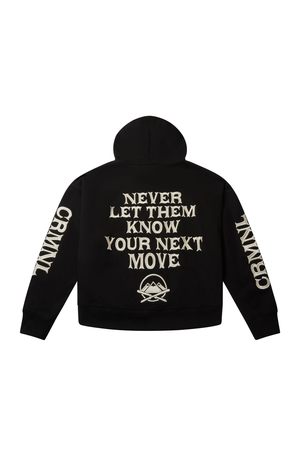 INFAMOUS EMBROIDERY HOOD