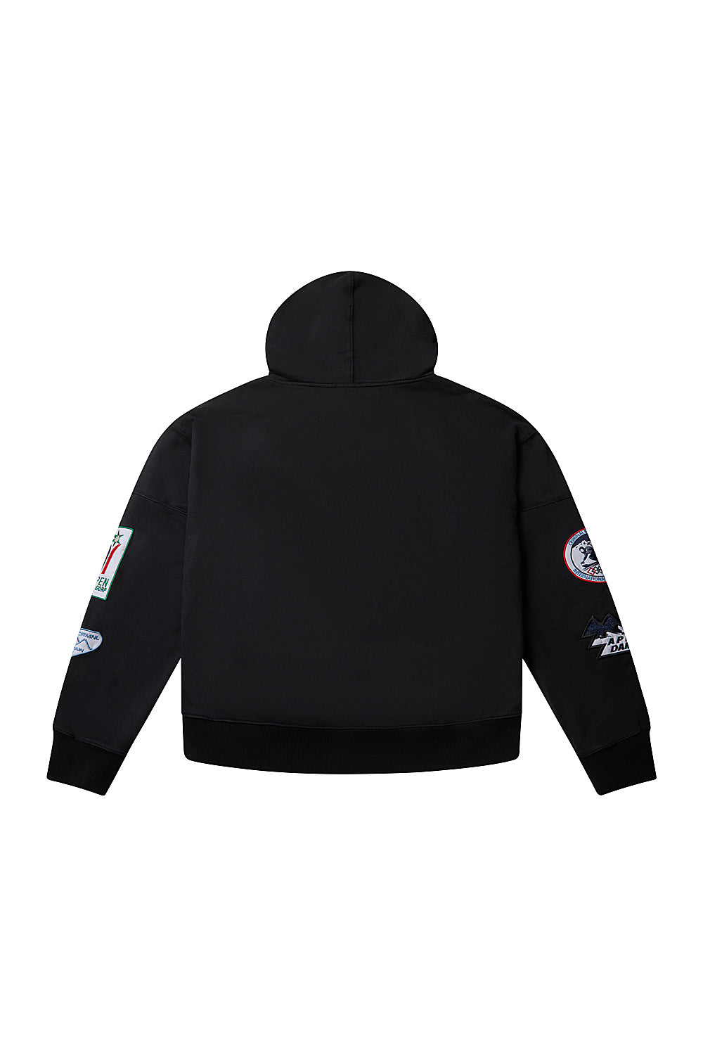 Criminal Damage Ski Club Hoodie in black, photo 6