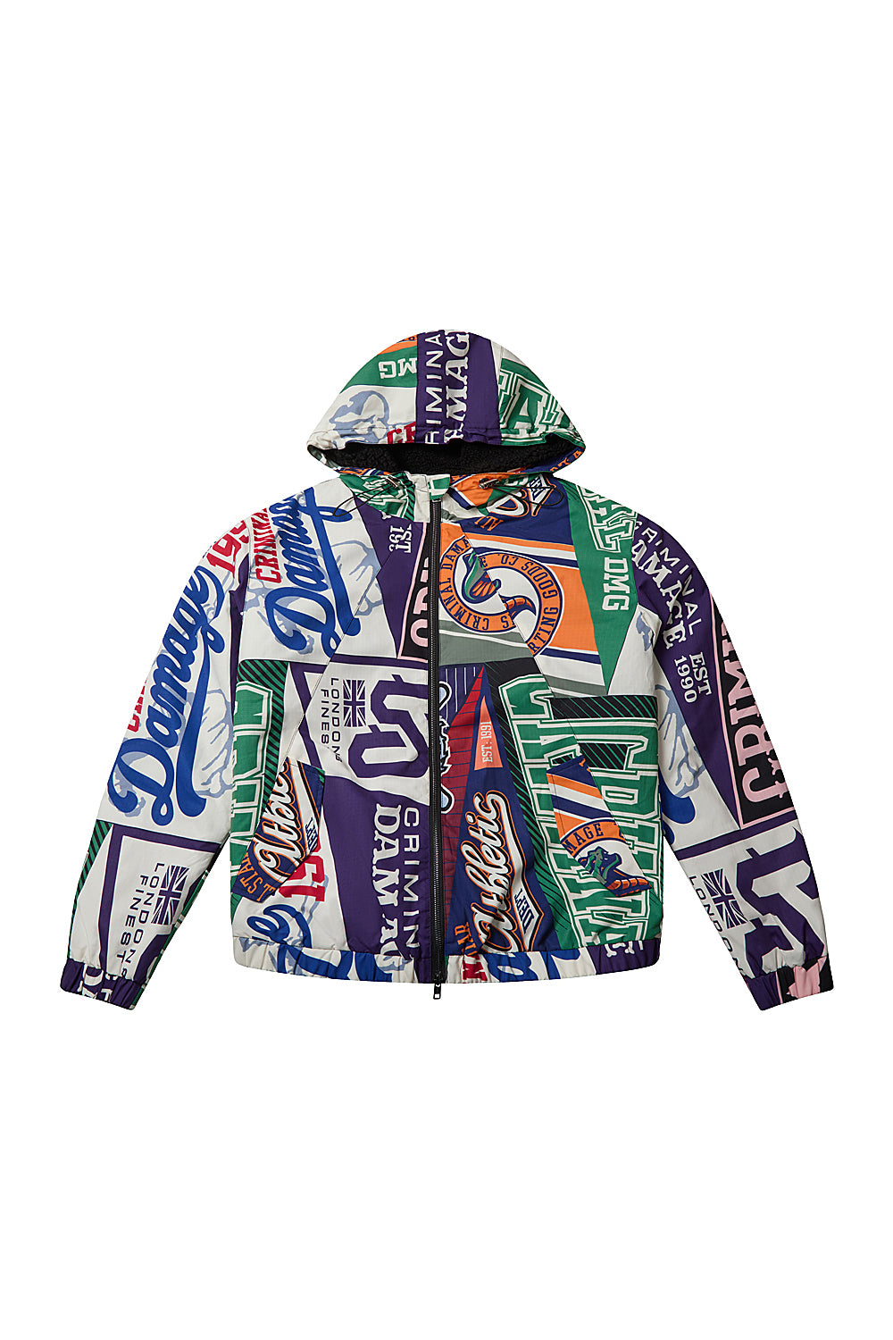PRINTED FLAG JACKET