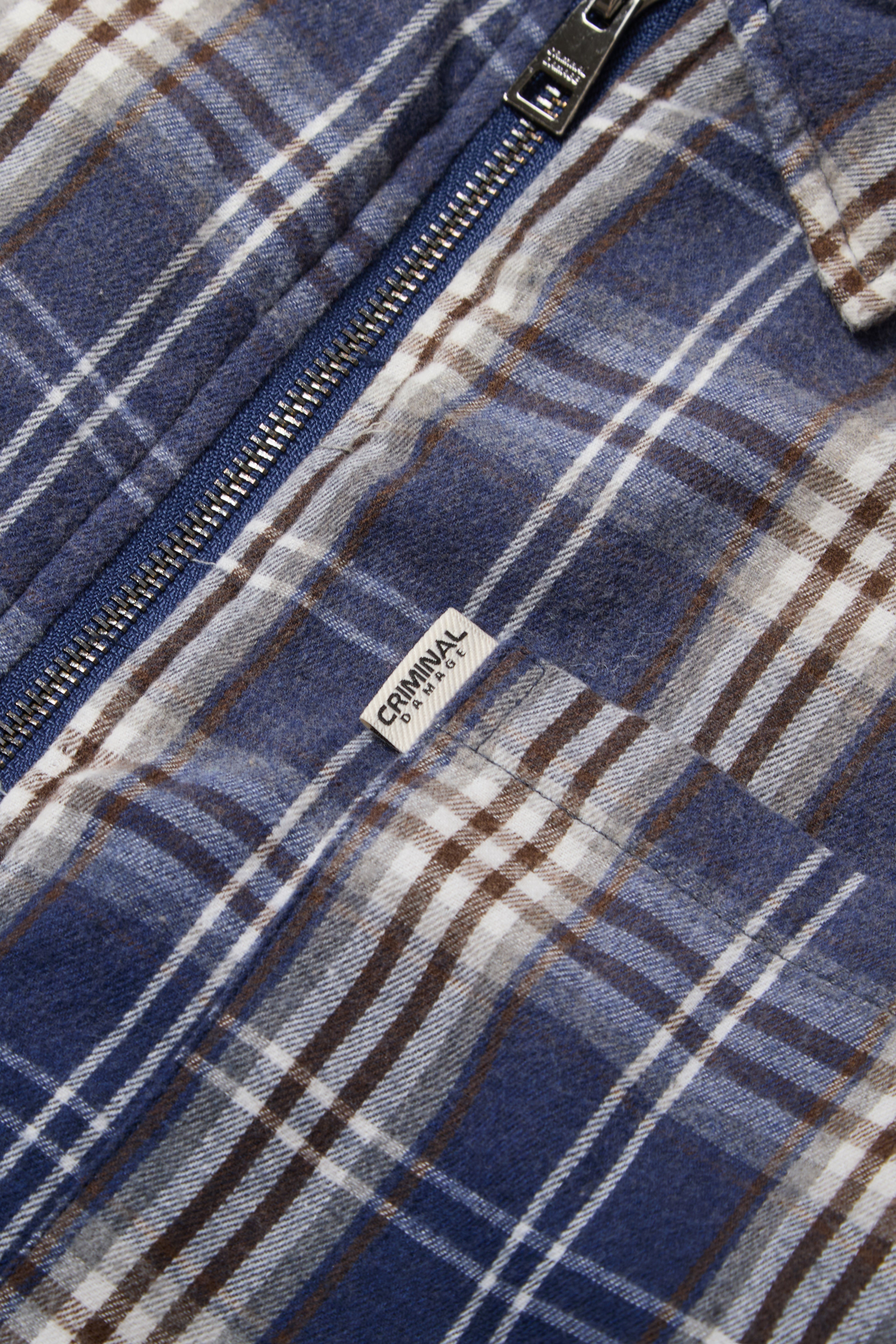 PADDED PLAID JACKET