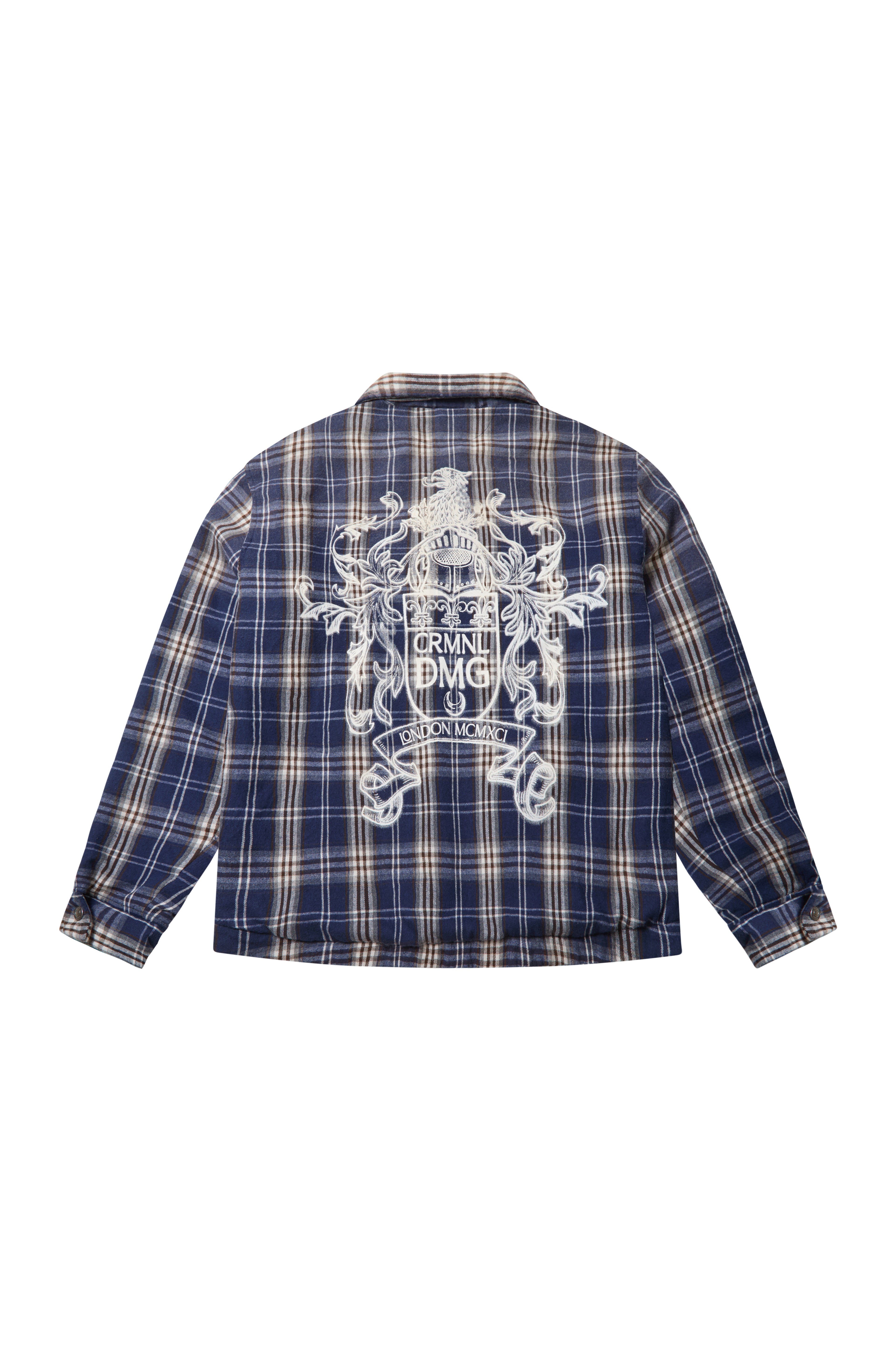 PADDED PLAID JACKET