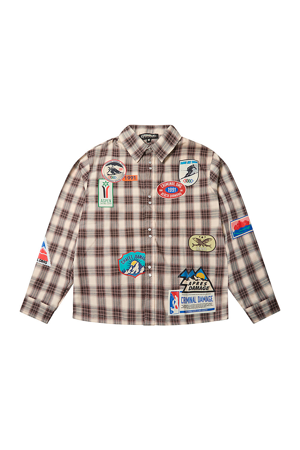 PRINTED PLAID SHIRT