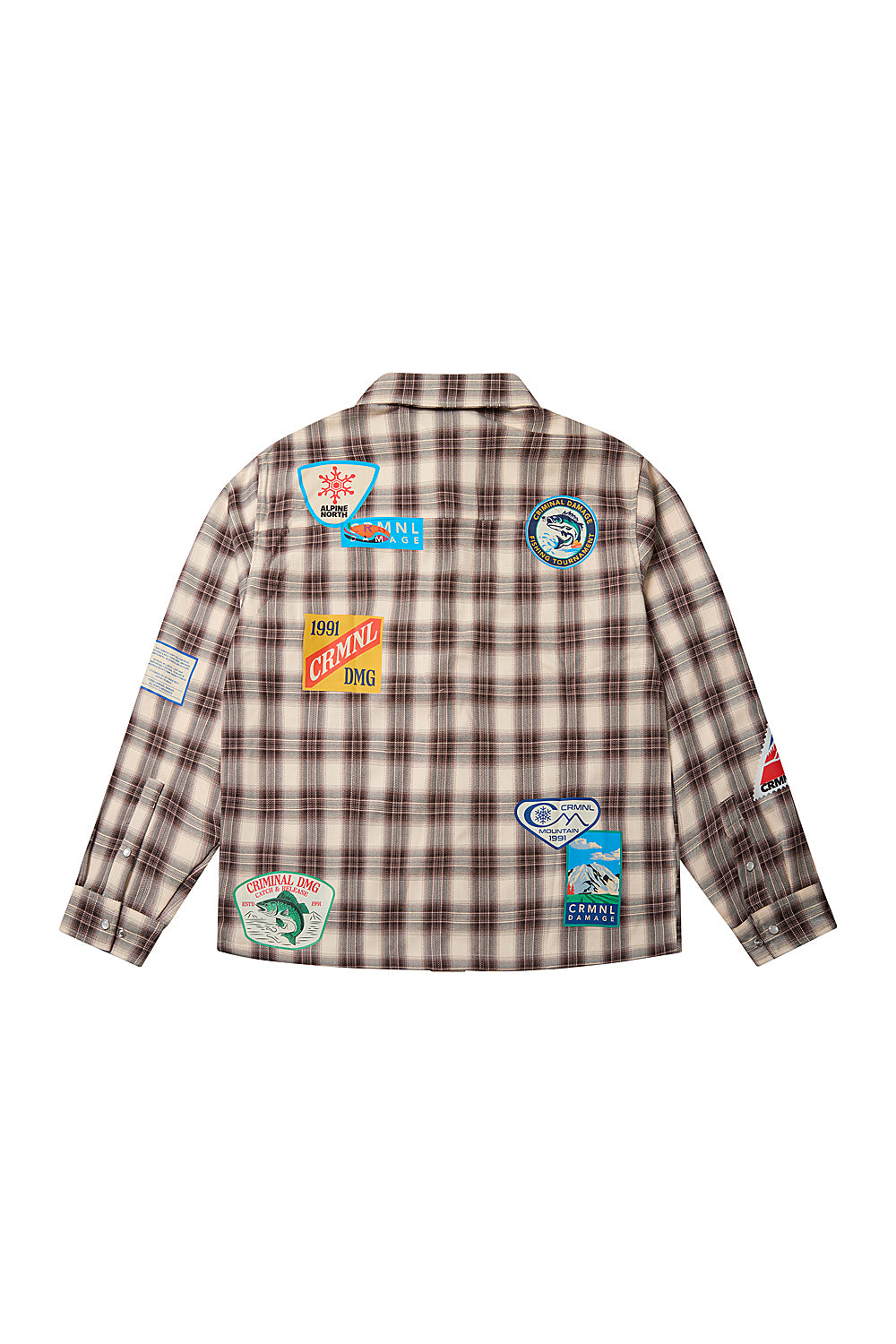 PRINTED PLAID SHIRT