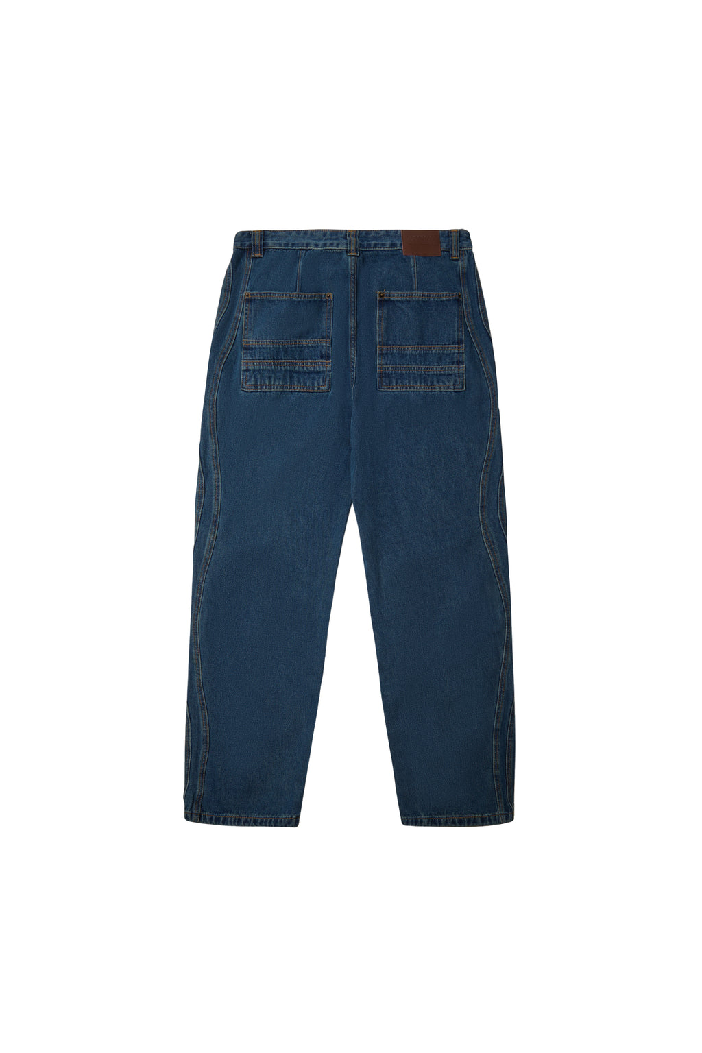 PATCHED WASHED JEAN