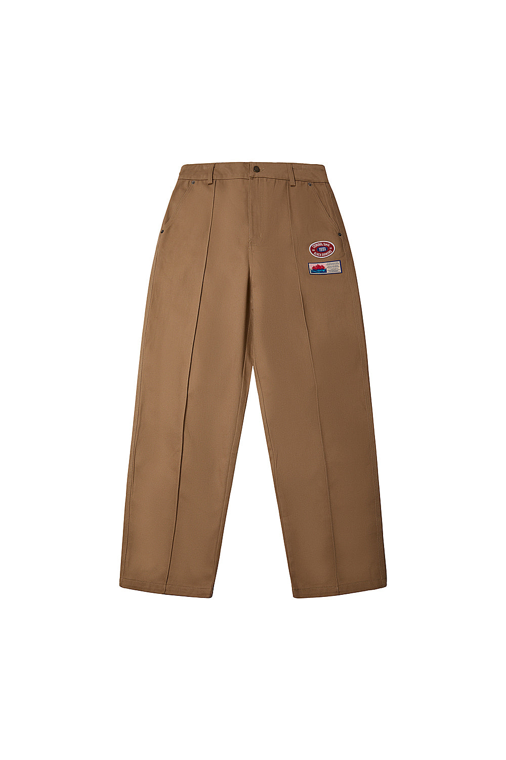 Criminal Damage Twill Chore Pants in brown, photo 1