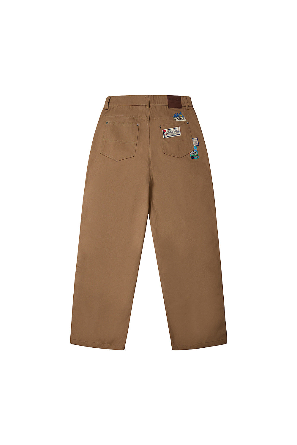 Criminal Damage Twill Chore Pants in brown, photo 6