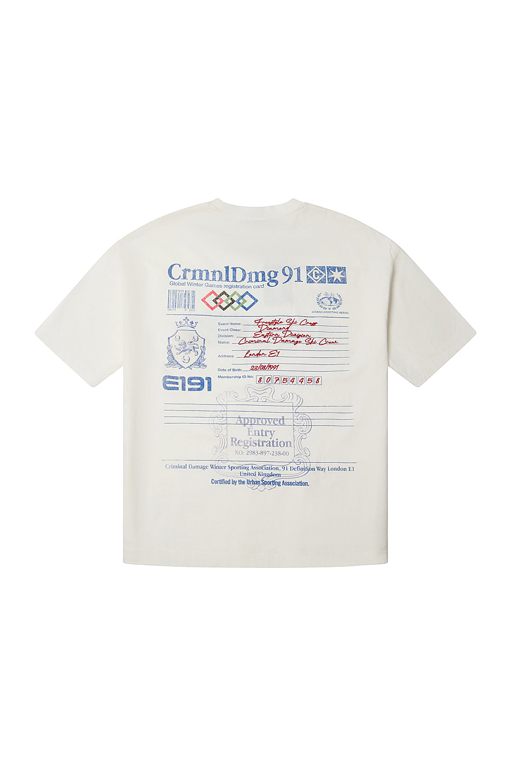 REGISTRATION T-SHIRT