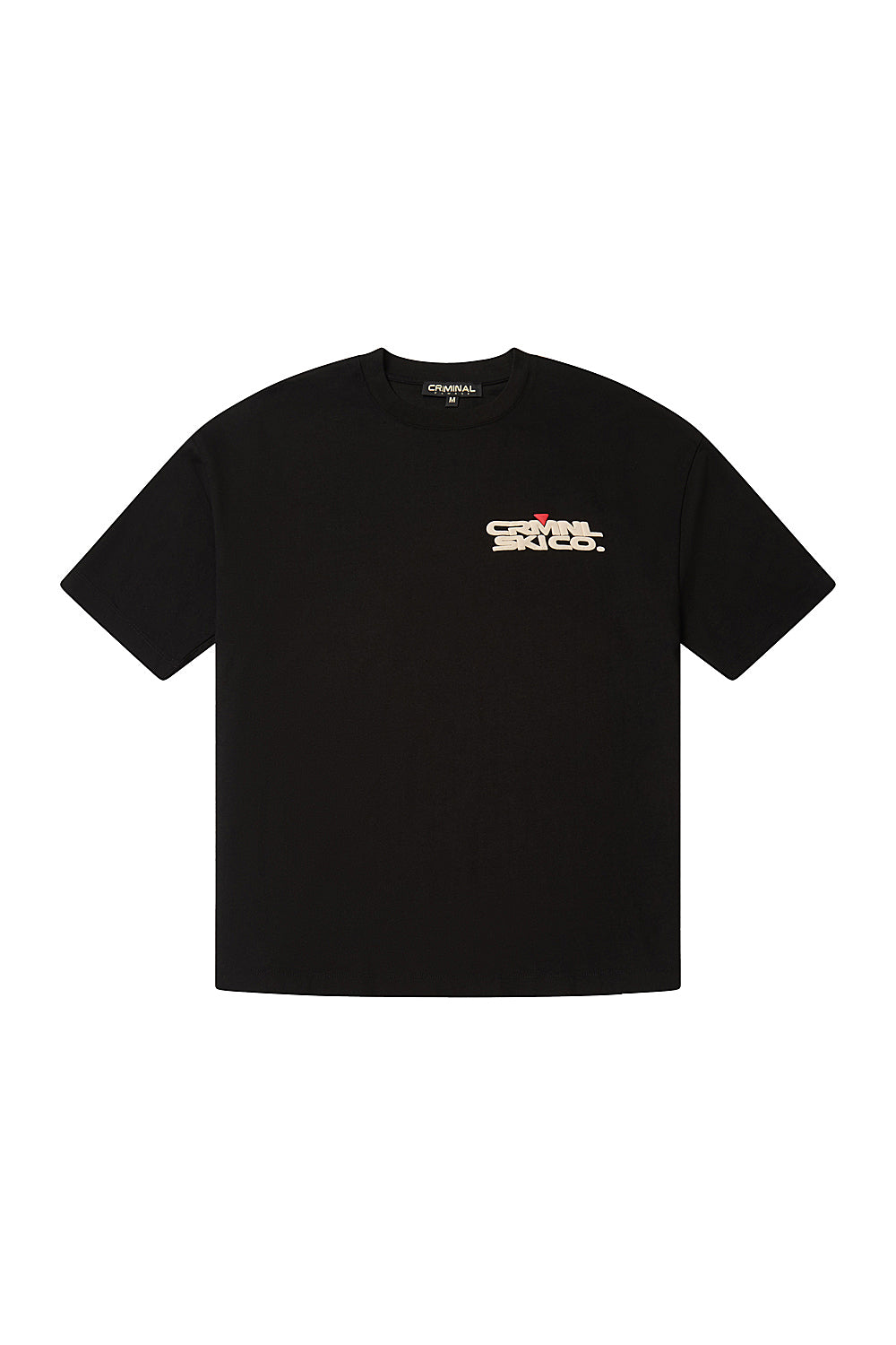Criminal Damage Criminal Ski T-Shirt in black, photo 1
