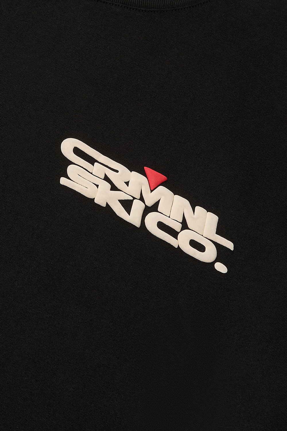 Criminal Damage Criminal Ski T-Shirt in black, photo 5