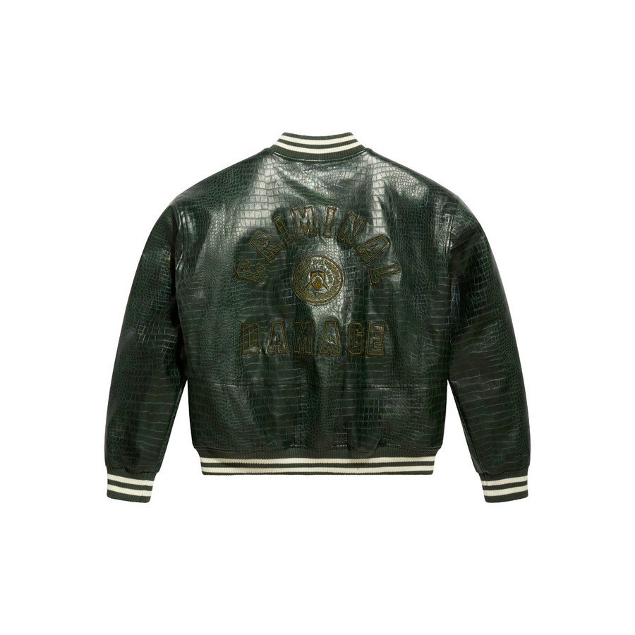 CROCODILE VARSITY JACKET