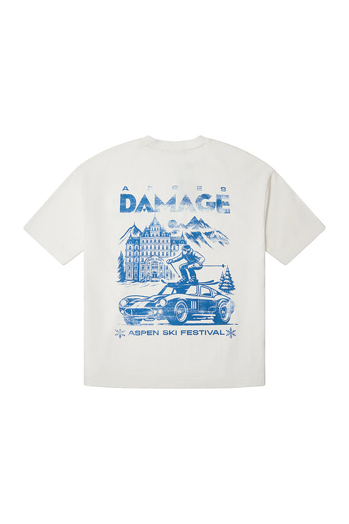 Criminal Damage t-shirt on white backround