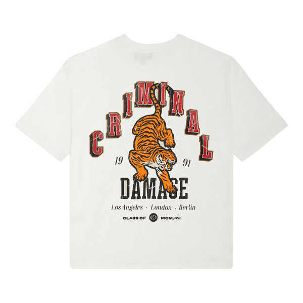 TEAM TIGERS T-SHIRT - OFF WHITE