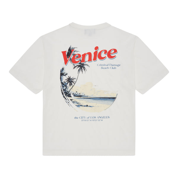 VENICE BEACH TEE - OFF WHITE