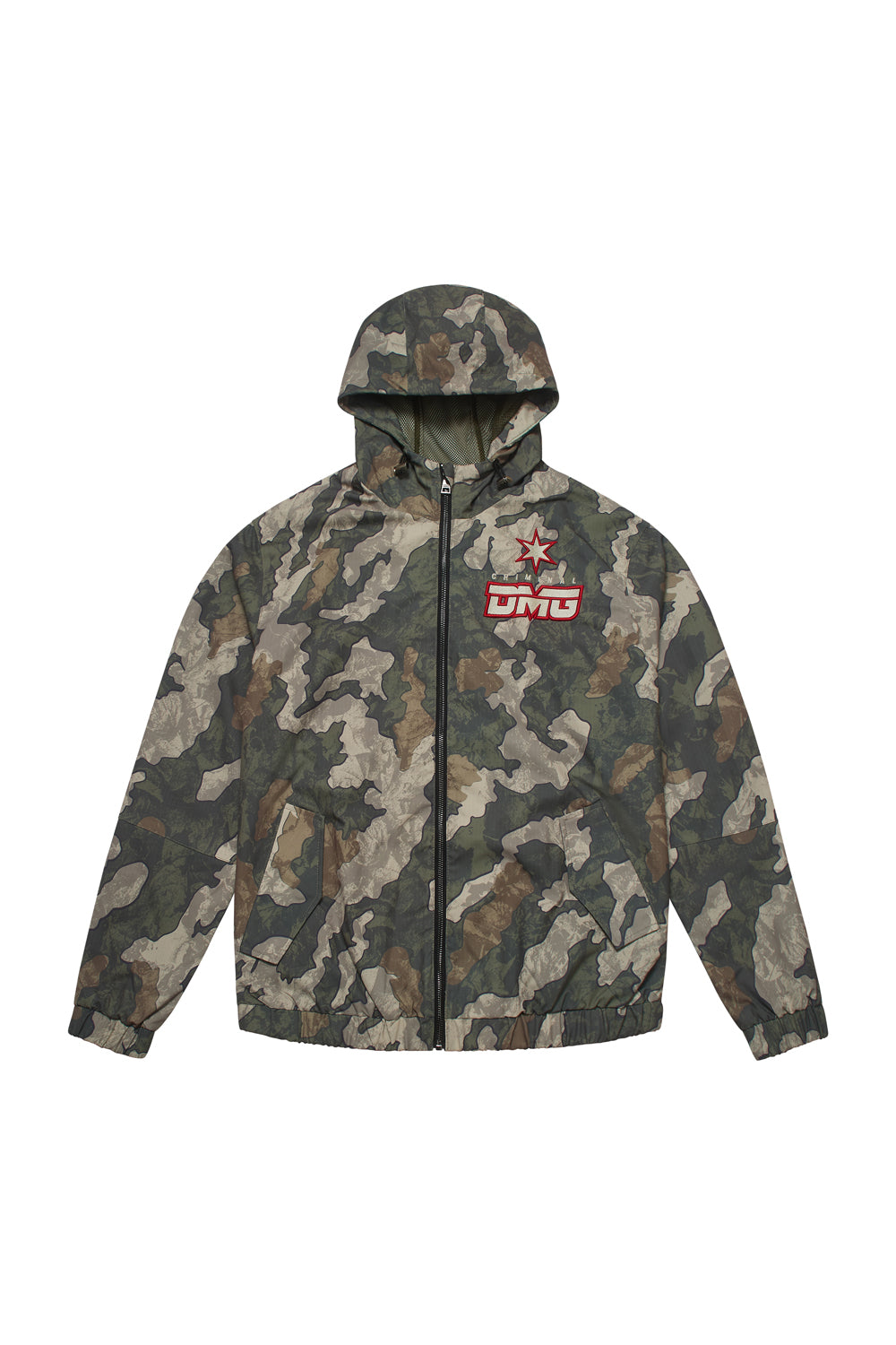 CAMO NYLON JACKET