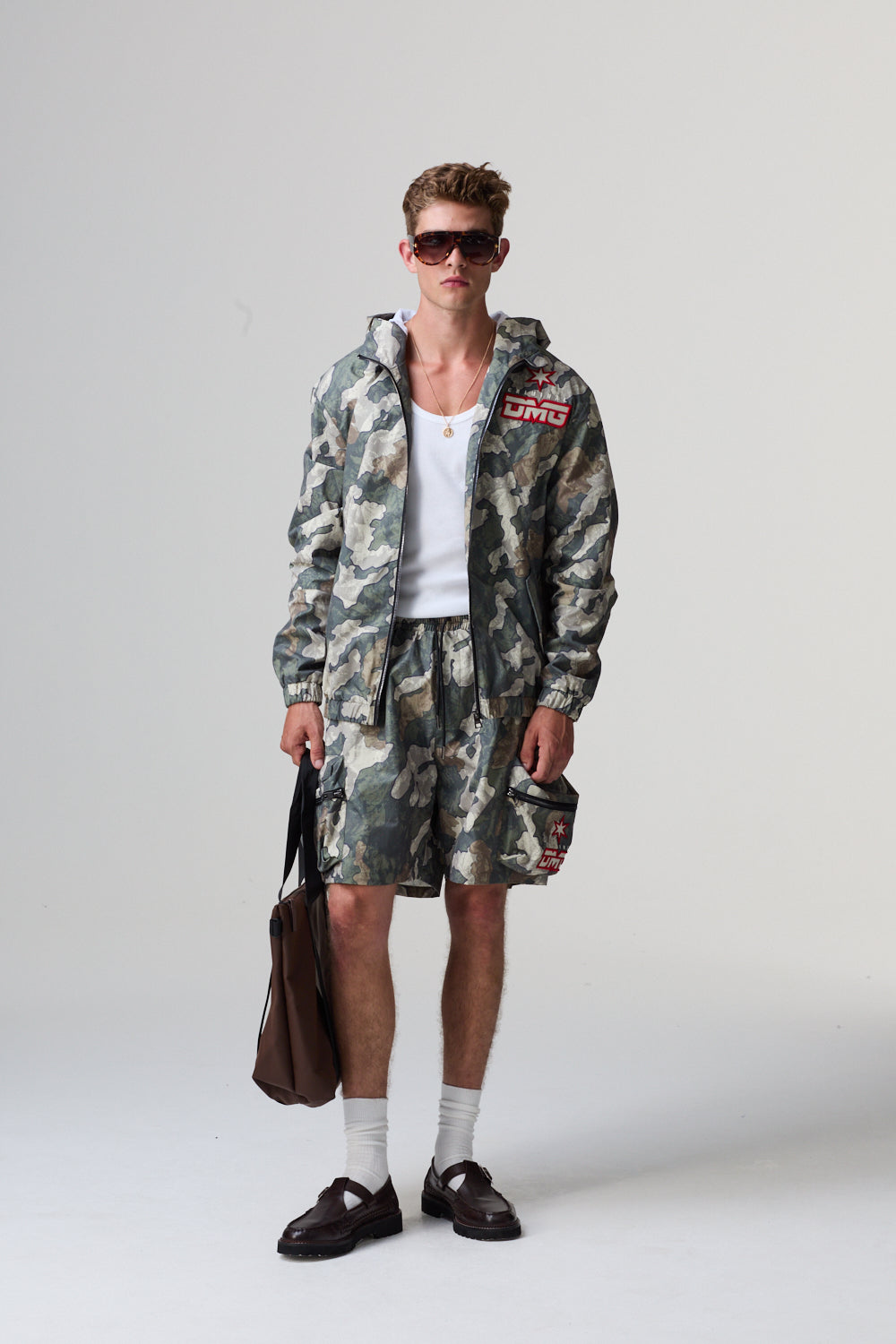 CAMO NYLON JACKET – Criminal Damage Store