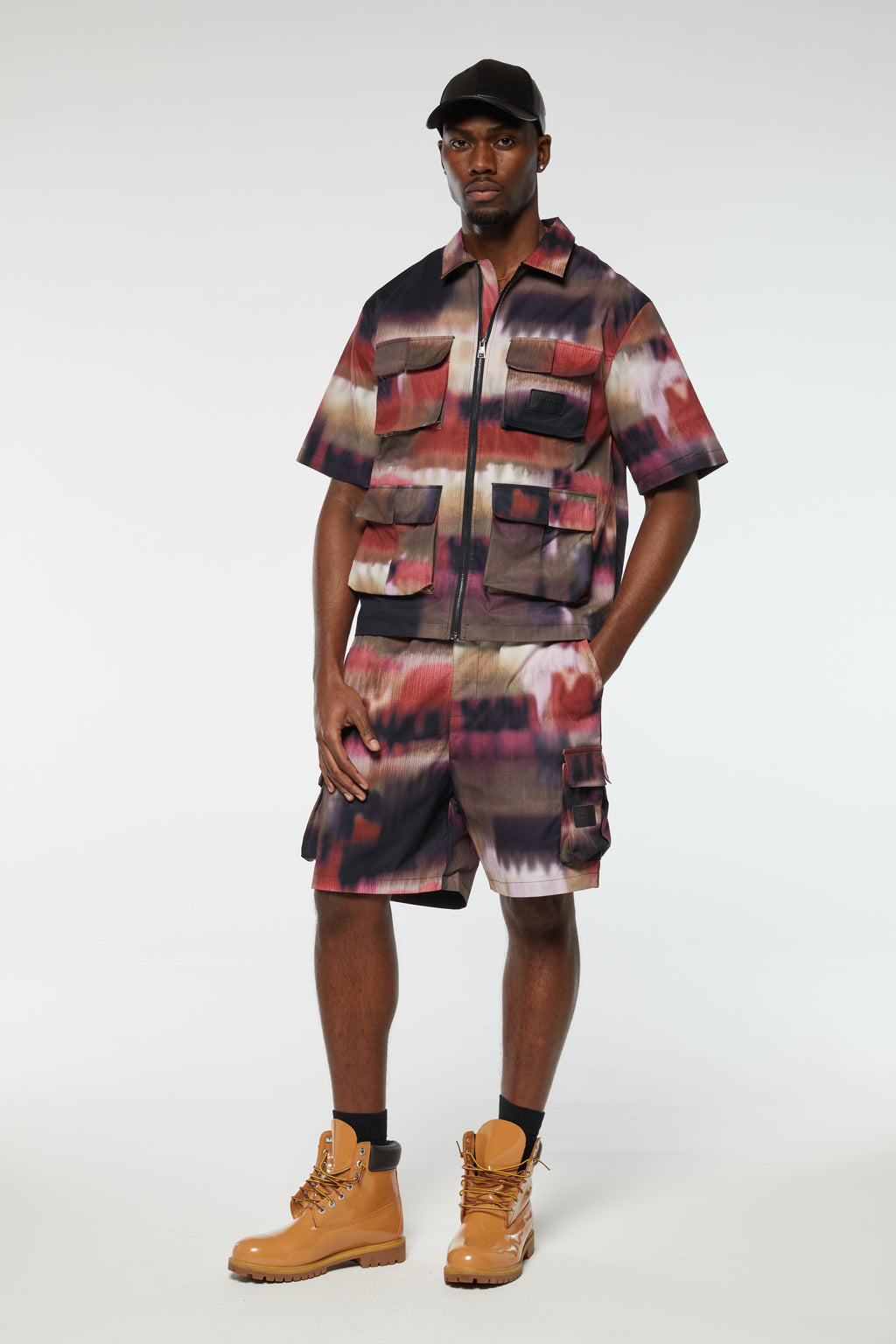 PHOTO PRINT ZIP SHIRT