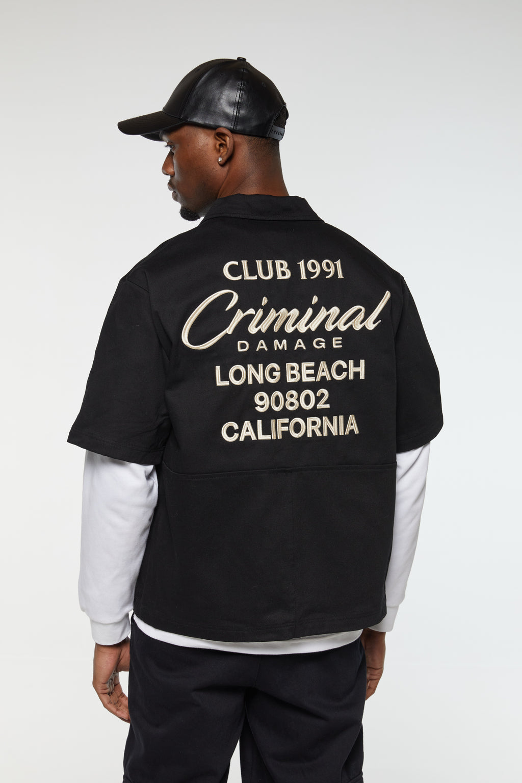 EMBROIDERED SHORT SLEEVED SHIRT