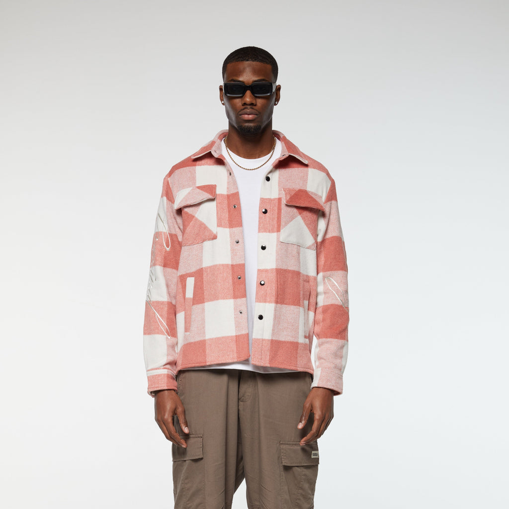 EMBROIDERED CHECK SHIRT