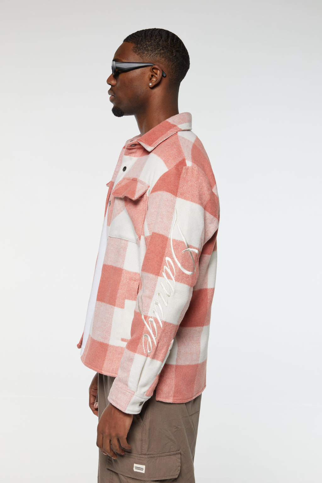 EMBROIDERED CHECK SHIRT
