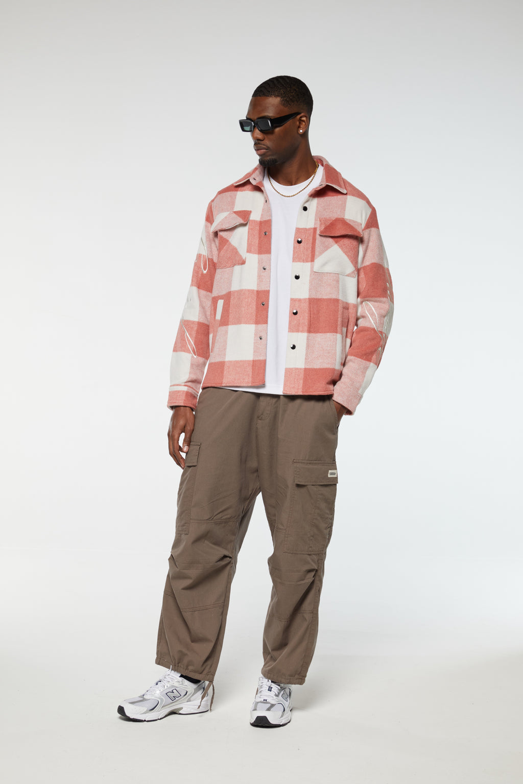 EMBROIDERED CHECK SHIRT