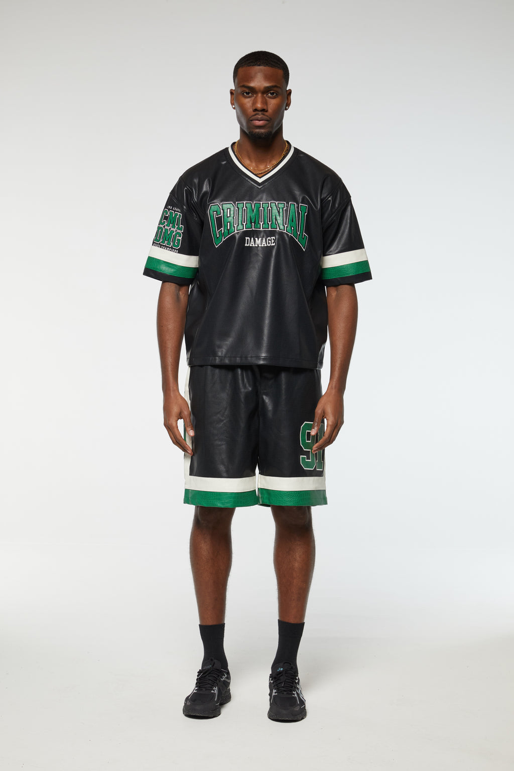 STADIUM LEATHER SHORTS