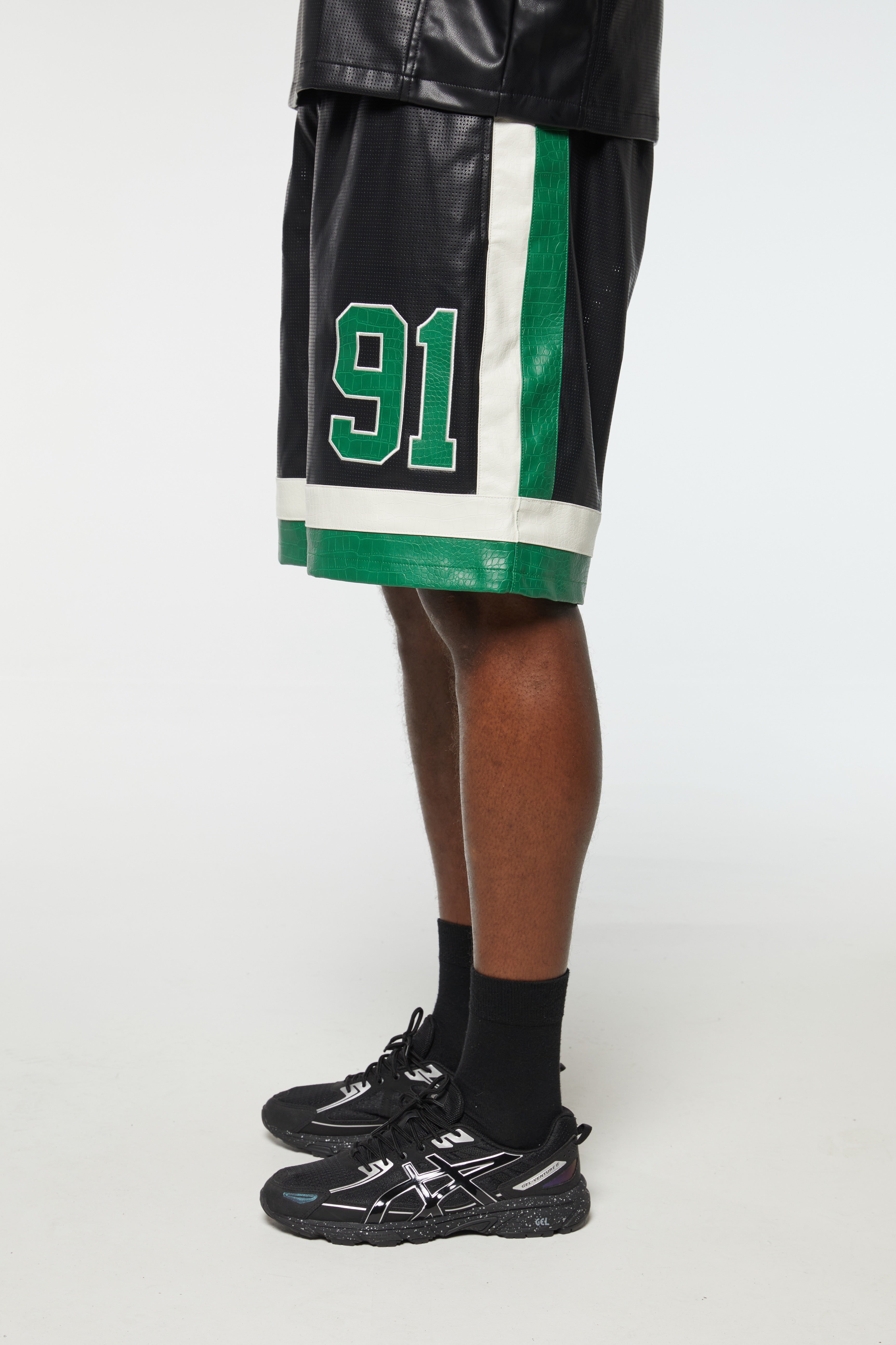 STADIUM LEATHER SHORTS