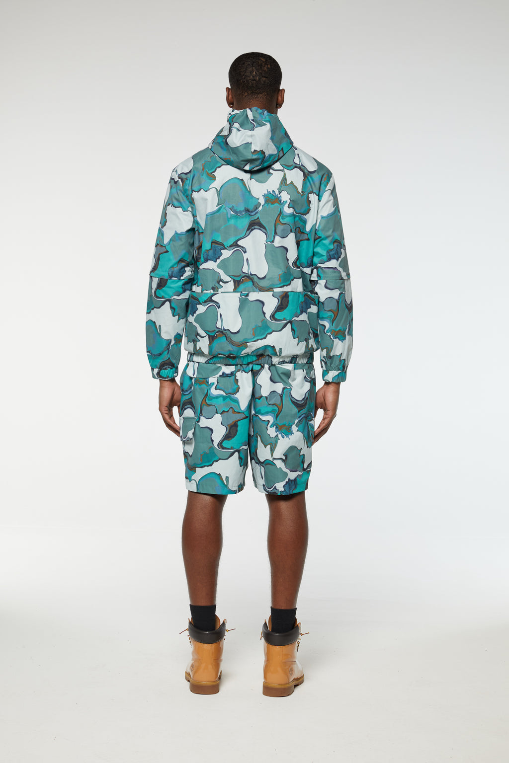 MARBLE POCKET HOODIE