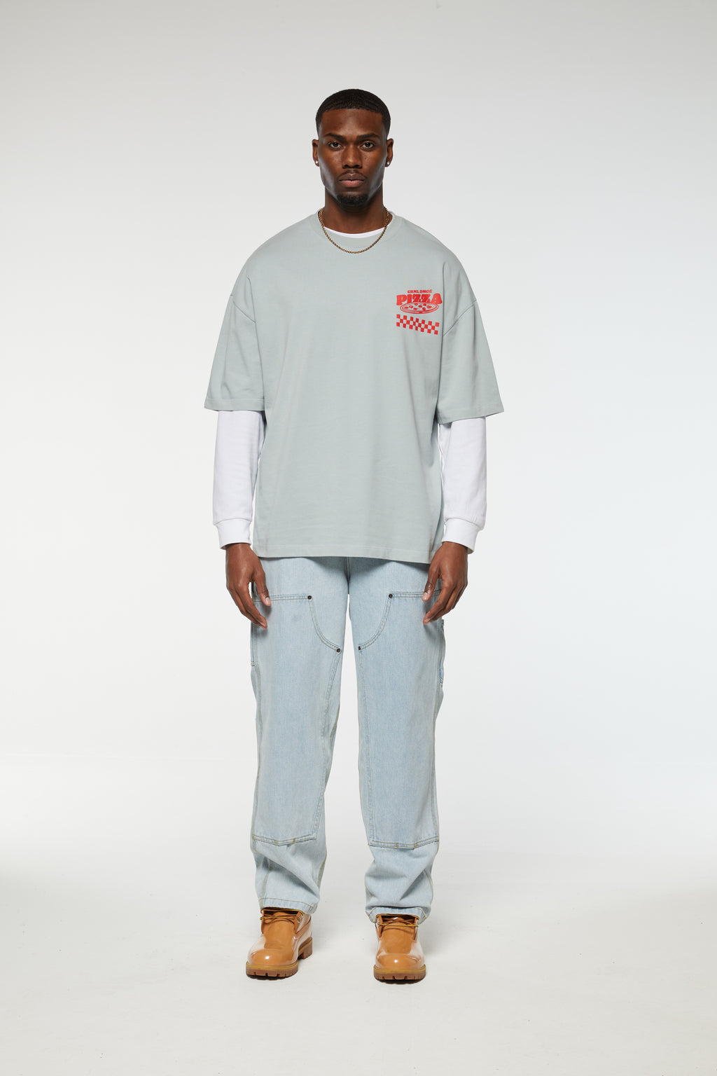 DAMAGE PIZZA T-SHIRT