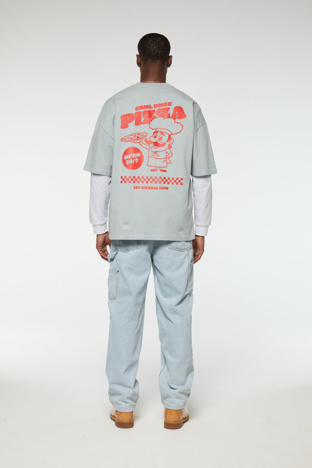 DAMAGE PIZZA T-SHIRT