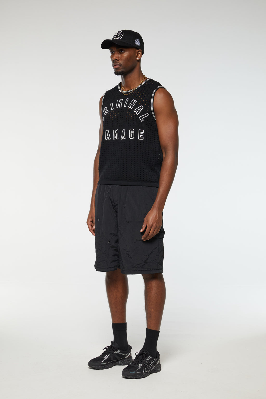 VARSITY CROCHET VEST