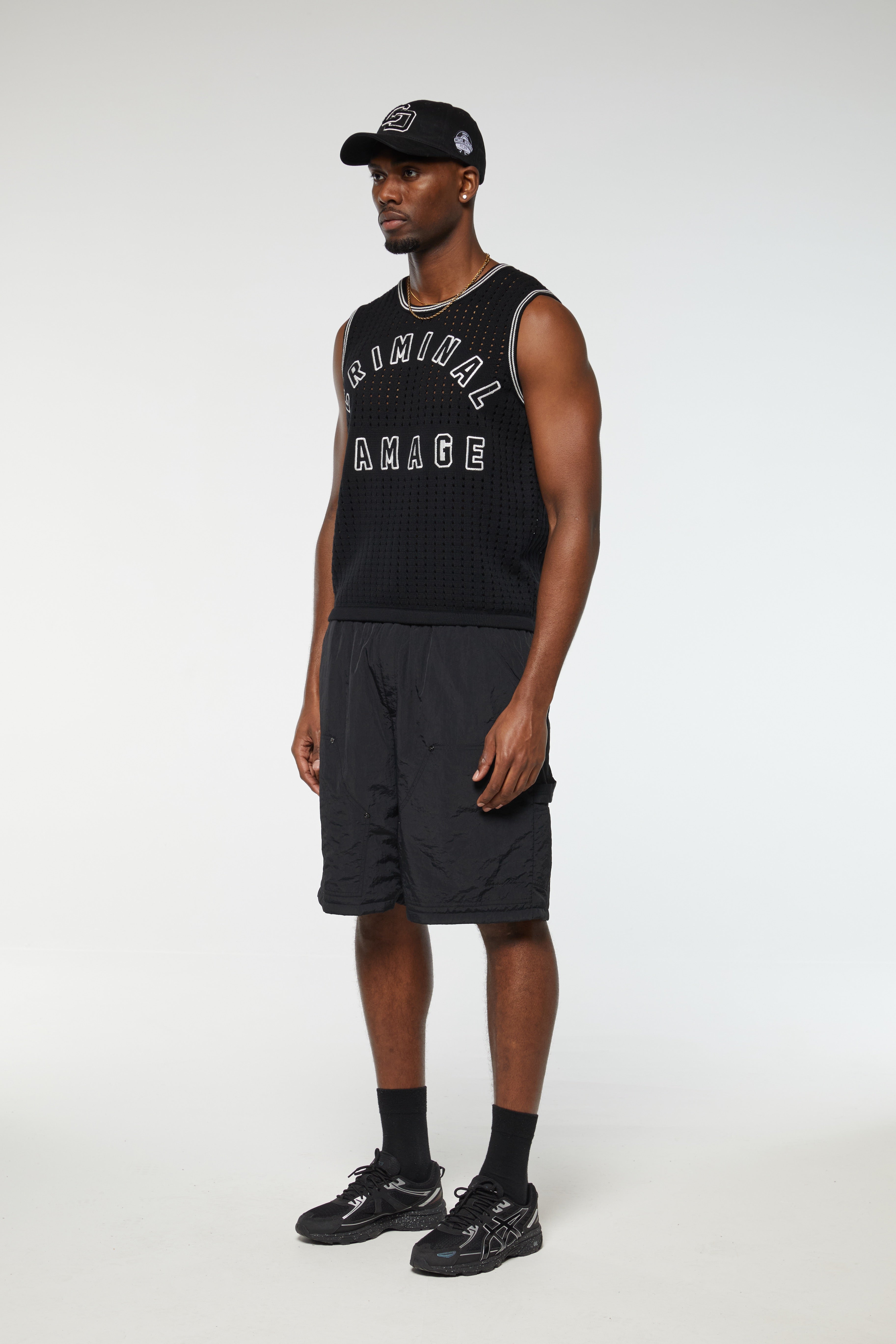 VARSITY CROCHET VEST