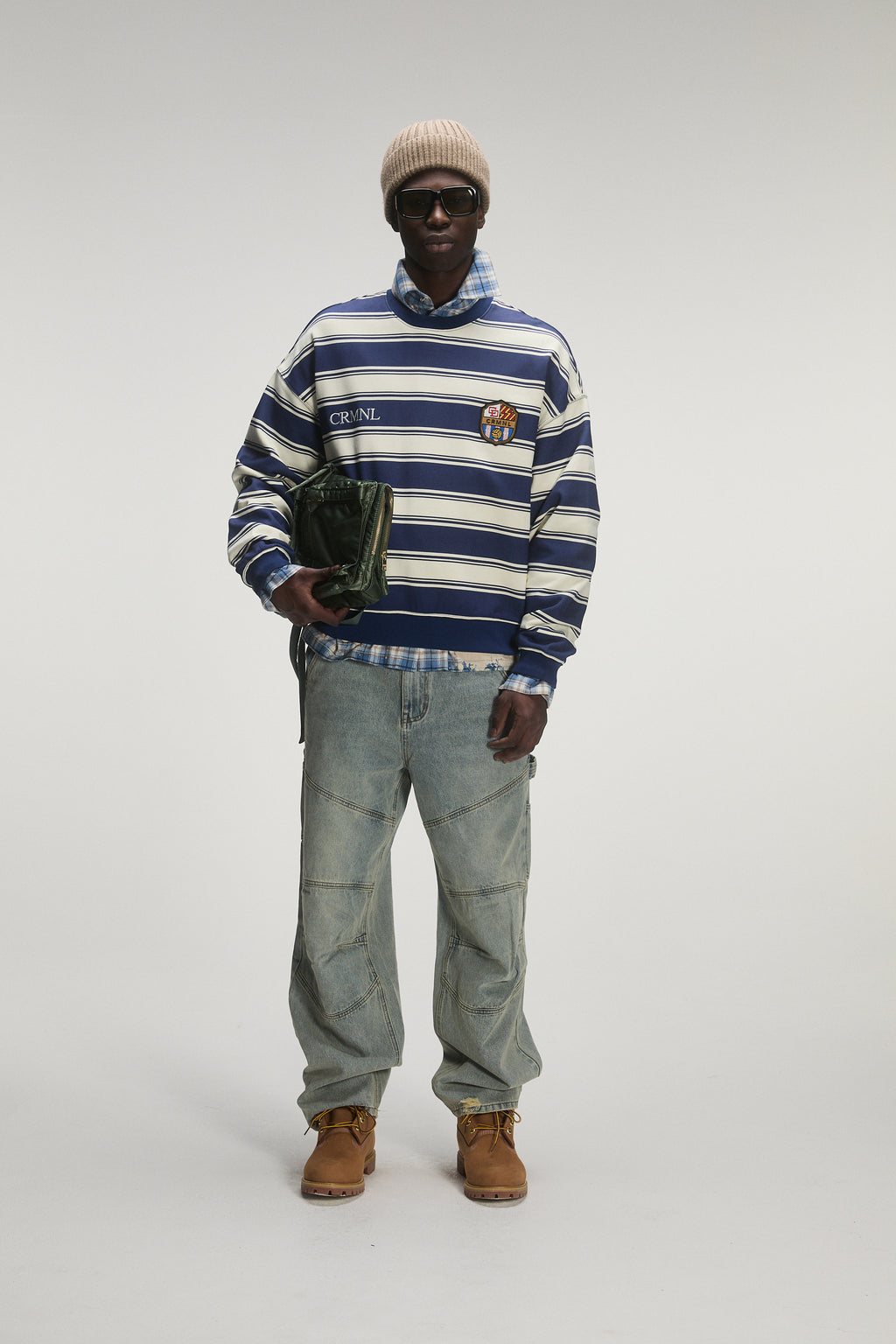 STRIPPED FC SWEATSHIRT