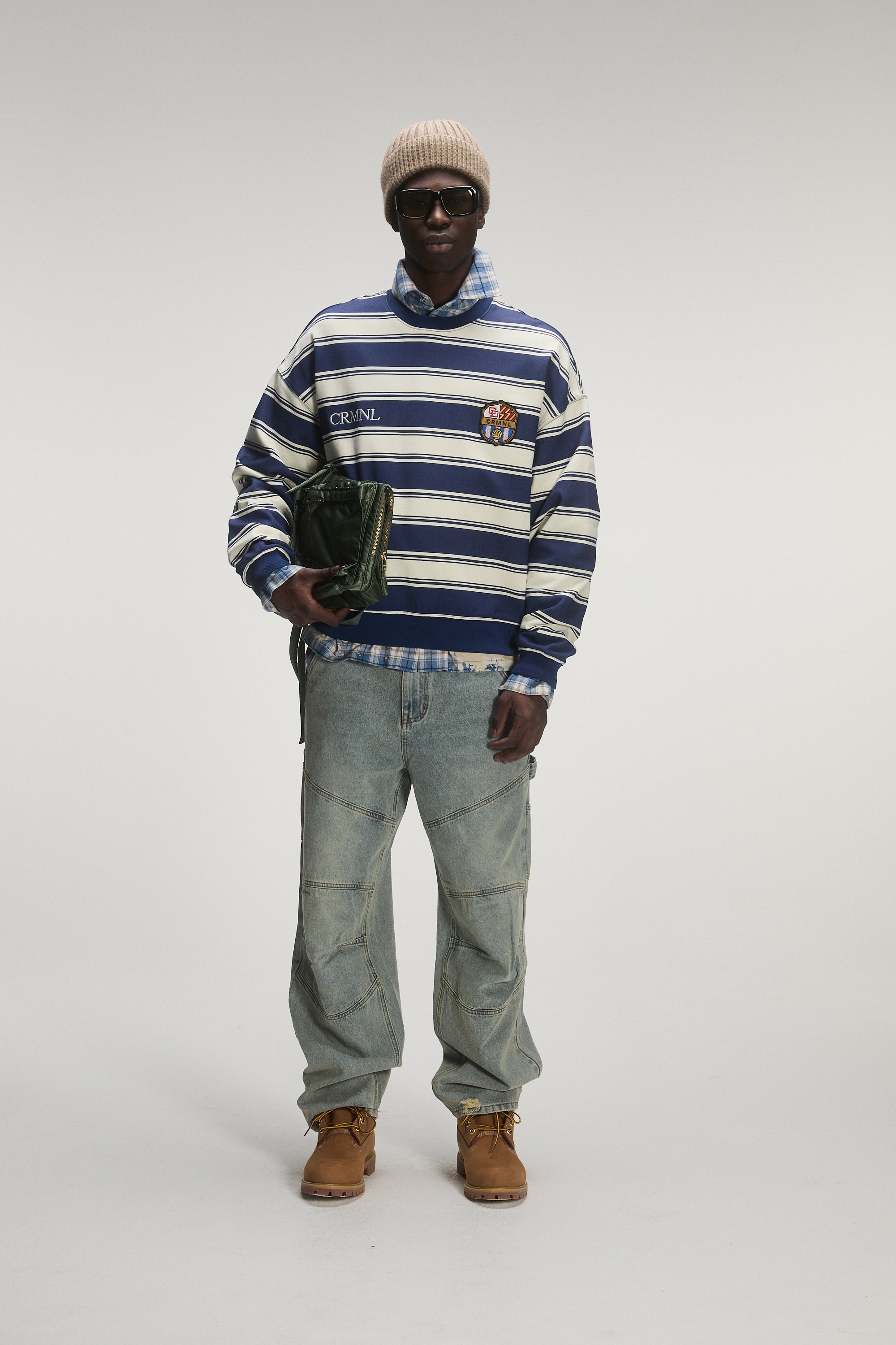 STRIPPED FC SWEATSHIRT