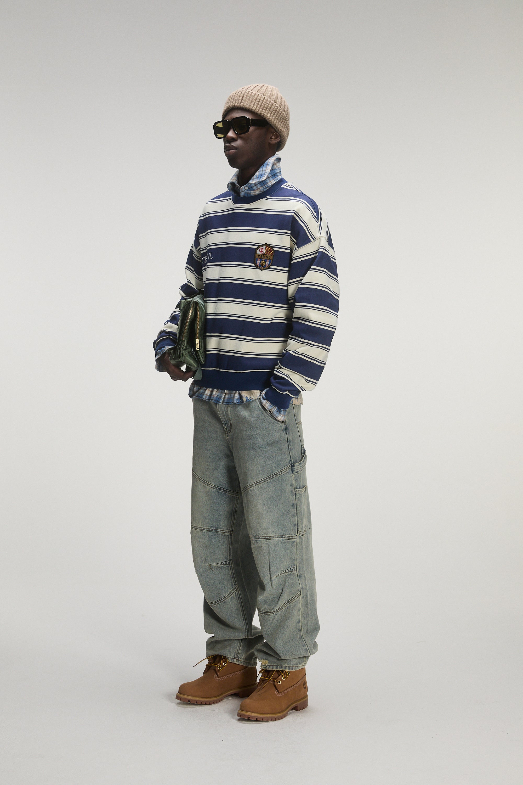 STRIPPED FC SWEATSHIRT