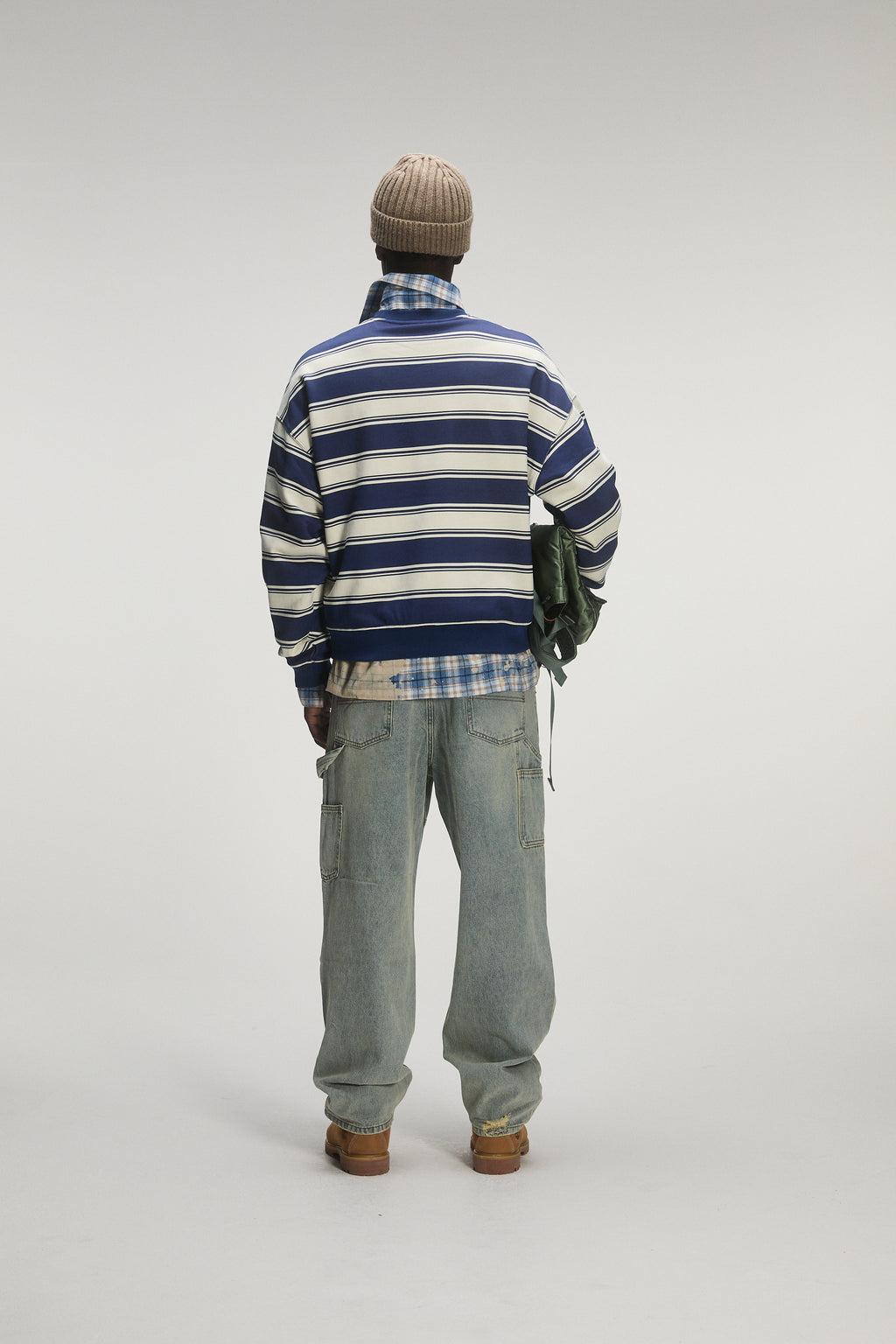 STRIPPED FC SWEATSHIRT