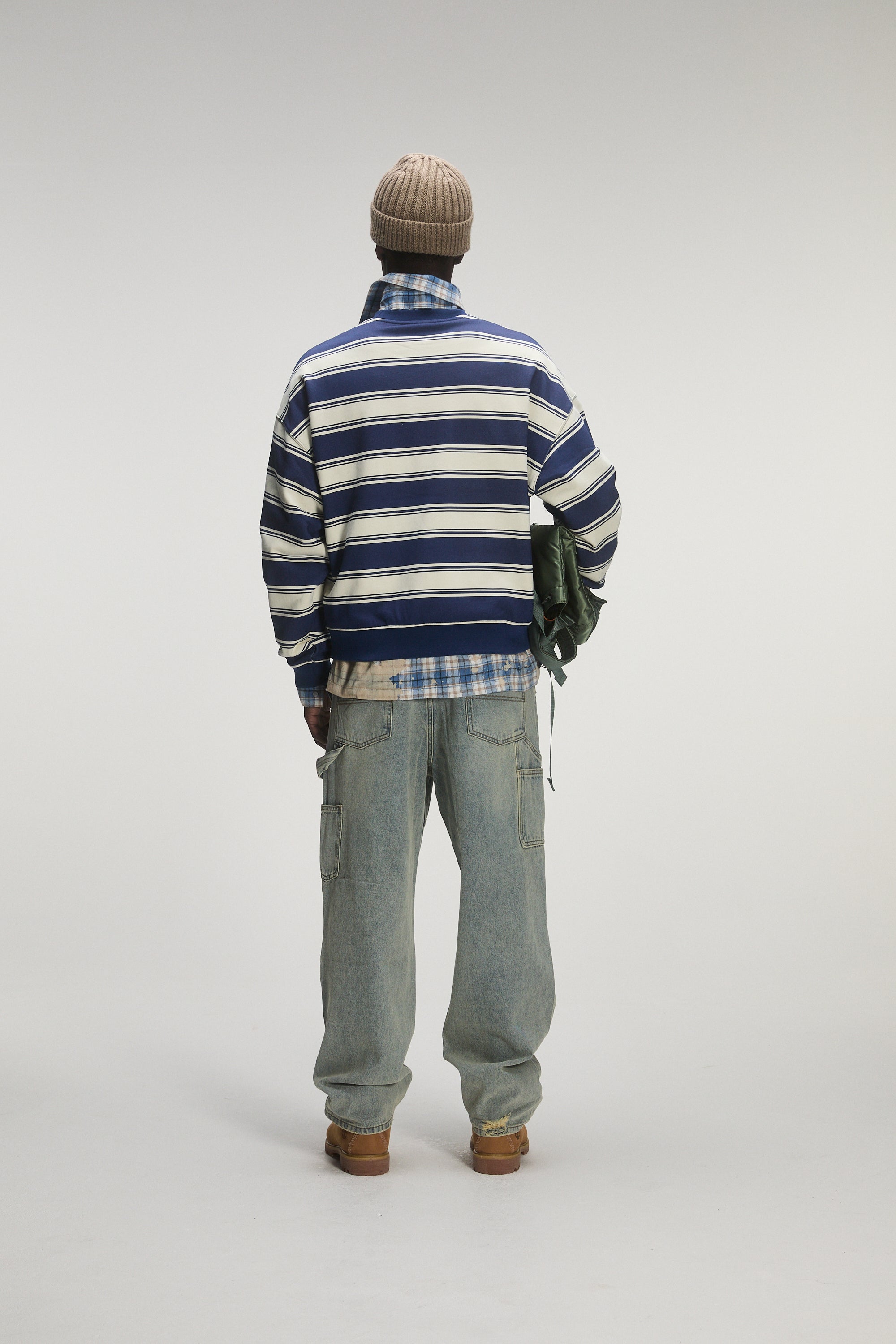 STRIPPED FC SWEATSHIRT