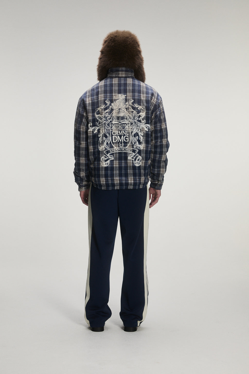 PADDED PLAID JACKET