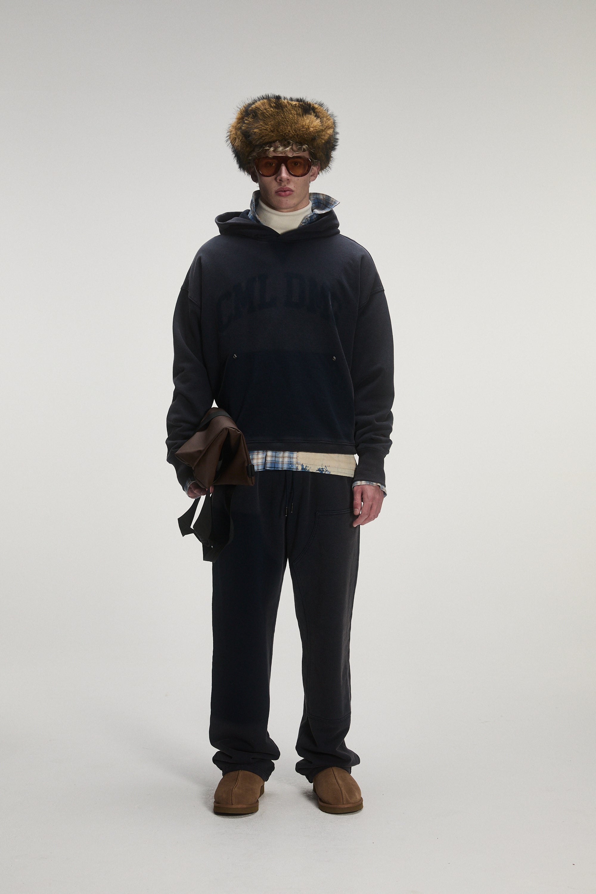 SUN FADED TRACK BOTTOMS