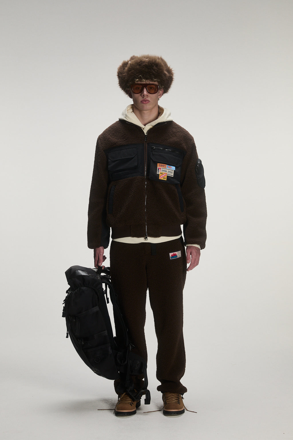 FLEECE WARM UP TOP