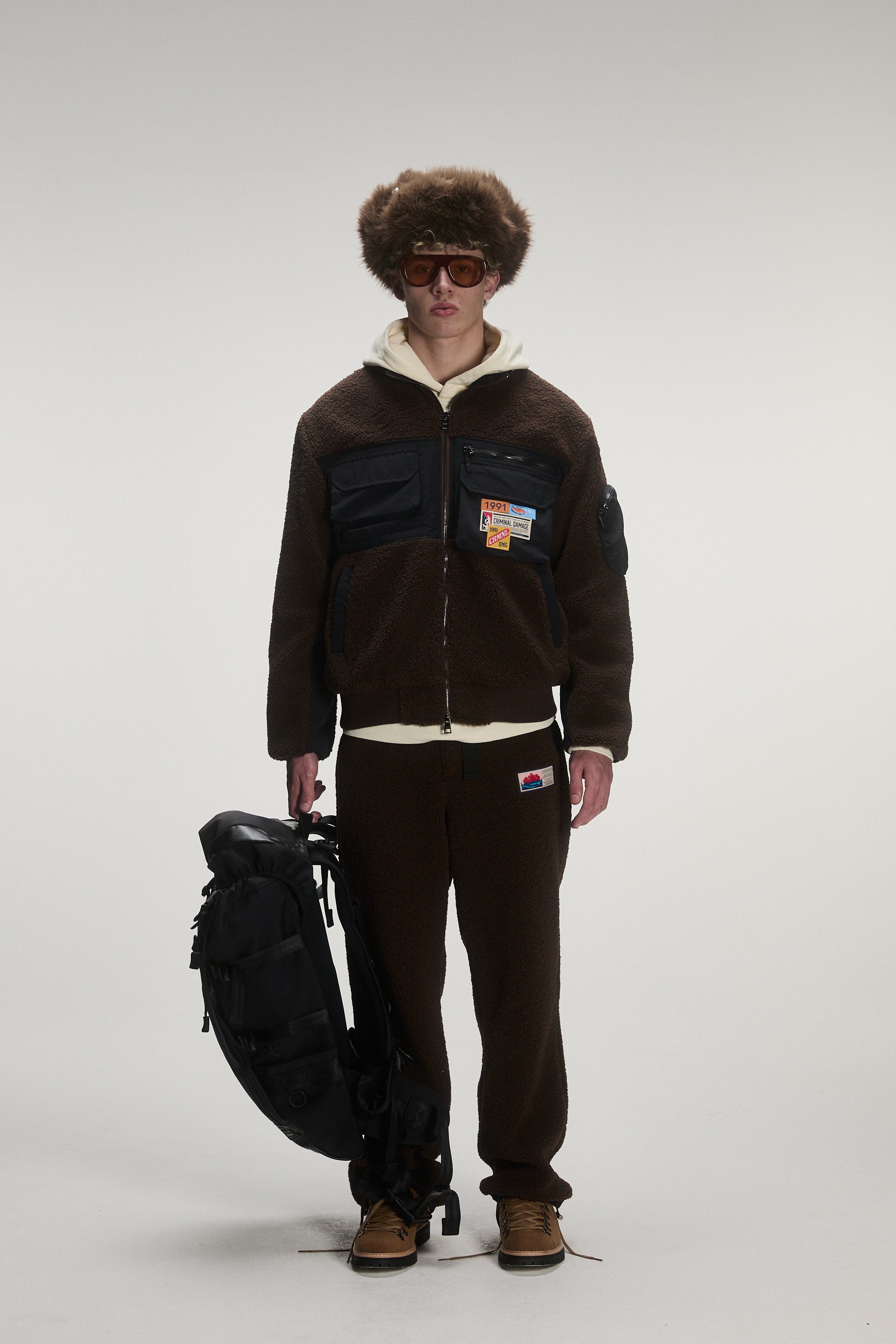 FLEECE WARM UP TOP